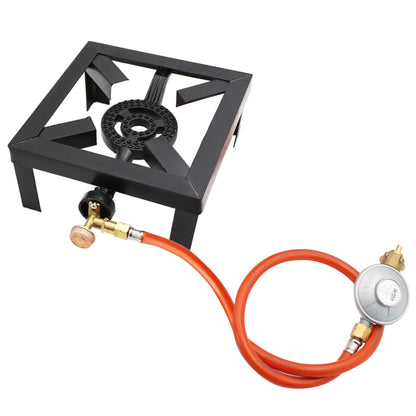 Réchaud à Gaz en Fonte 8KW – Brûleur LPG Puissant pour Cuisine Extérieure - BLACKBEARD OUTDOOR INDUSTRIES