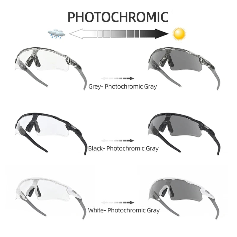 Lunettes de Cyclisme Polarisées Photochromiques M301 — Performance et Protection Totales pour les Passionnés de Plein Air - BLACKBEARD OUTDOOR INDUSTRIES