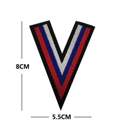 Patch Brodé Russie Soviétique – Bande Noire et Jaune Réfléchissante Infrarouge - BLACKBEARD OUTDOOR INDUSTRIES