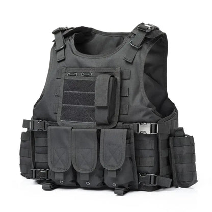 Gilet Tactique Porte-Plaque YAKEDA E88005 – Usage Professionnel & Airsoft Ma boutique