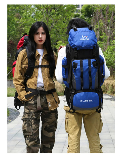 Sac à Dos de Randonnée Imperméable 90L – Sac de Voyage et de Camping avec Grande Capacité, Idéal pour Trekking et Aventures Extérieures - BLACKBEARD OUTDOOR INDUSTRIES