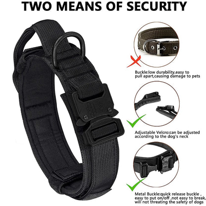 Collier Tactique pour Chien – Militaire, Réglable et Ultra-Résistant Ma boutique