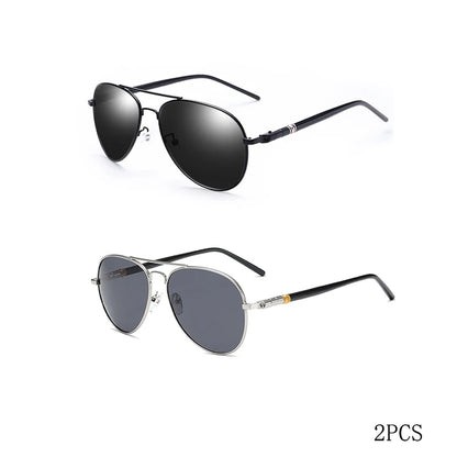 Lunettes de Soleil Polarisées VABBON – UV400 – Unisexe – Style Aviateur – Verres Miroirs Anti-Éblouissement - BLACKBEARD OUTDOOR INDUSTRIES