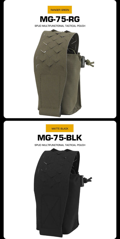 Poche de Rangement Multifonction SPUD Molle pour Radio, Accessoires d'Équipement Tactique, Poche Magasin 5.56mm et 7.62mm - POSEIDON DEFENSE BLACKBEARD OUTDOOR INDUSTRIES
