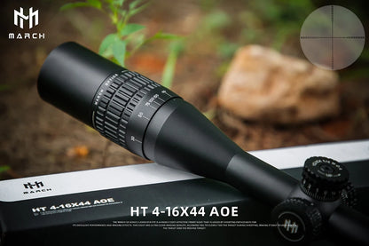 March HT4-16X44AOE Lunette de Visée Tactique - BLACKBEARD OUTDOOR INDUSTRIES