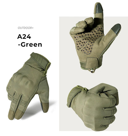 Gants Tactiques à Écran Tactile – Gants de Sport, Cyclisme, Combat, Airsoft, Tir, Chasse, Ski, Conduite, Protection Thermique pour Hommes et Femmes BLACKBEARD OUTDOOR INDUSTRIES