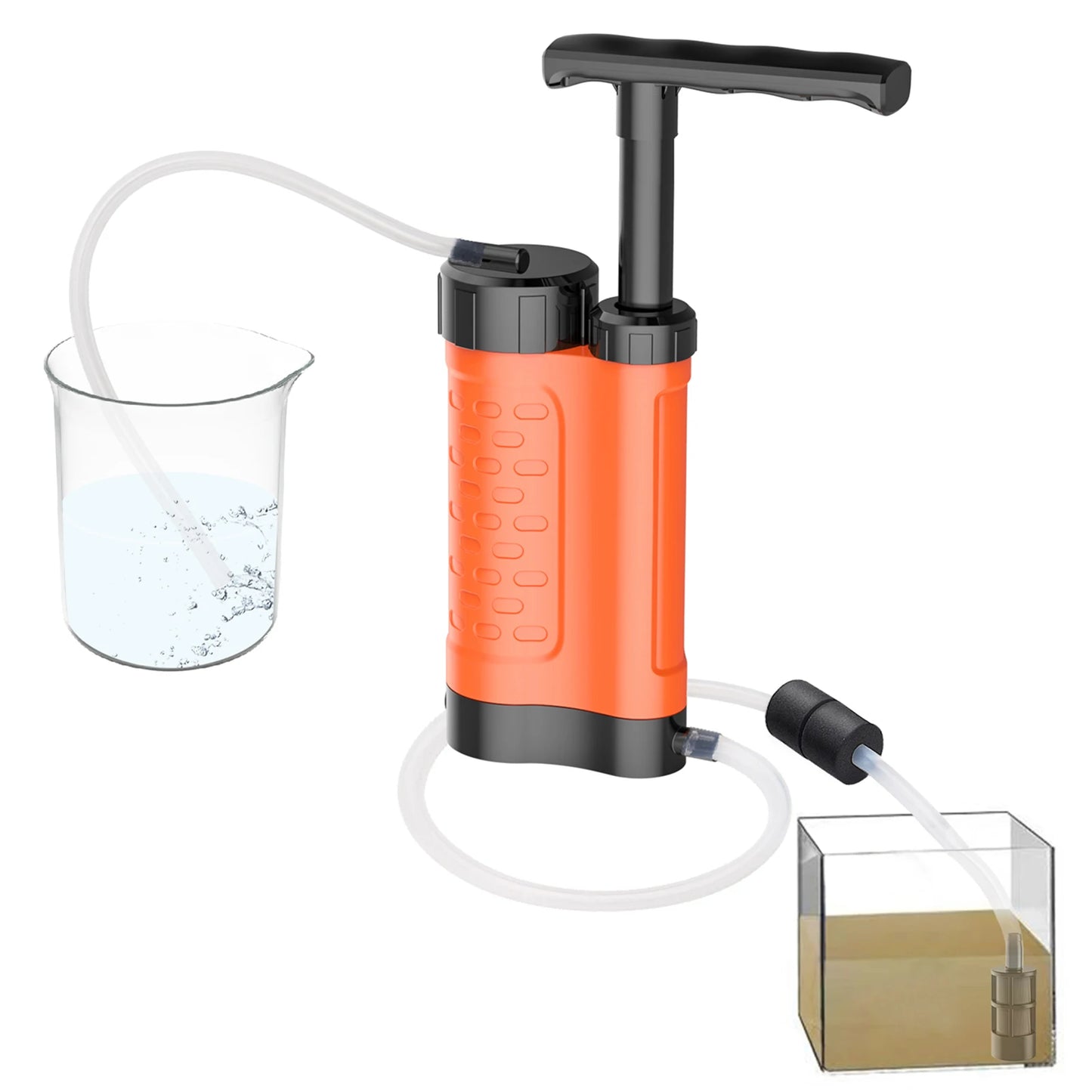Pompe Purificateur d’Eau avec Filtre 0.01 Micron – Système de Filtration Portable pour Survie, Camping & Randonnée - BLACKBEARD OUTDOOR INDUSTRIES