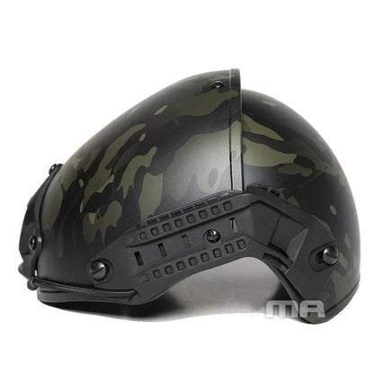 2 In 1 AirFrame Helmet AF — Casque Tactique Sparta CS Field Combat avec Suspension et Coussinets Mémoire Ma boutique