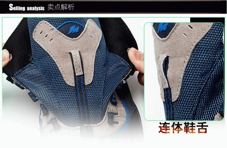 Chaussures de Randonnée Imperméables – Trekking Outdoor Unisexe | Printemps & Mi-saison | Cuir Véritable - BLACKBEARD OUTDOOR INDUSTRIES