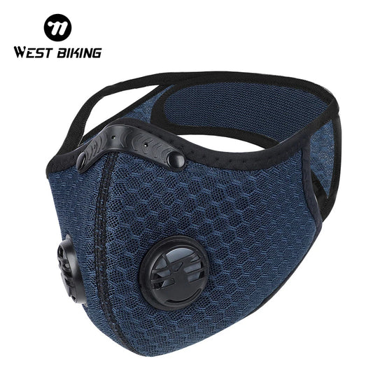 WEST BIKING Masque de Cyclisme Anti-Pollution avec Filtre à Charbon Actif PM2.5 – Protection Confortable et Respirante pour Tous Vos Sports Outdoor - BLACKBEARD OUTDOOR INDUSTRIES
