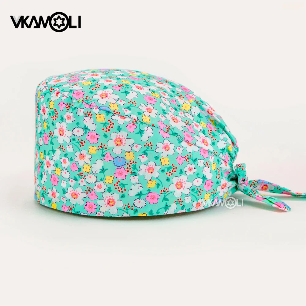 Chapeau Médical Imprimé pour Infirmières - Casquette de Scrub pour Femmes et Hommes, Uniforme Médical. - BLACKBEARD OUTDOOR INDUSTRIES