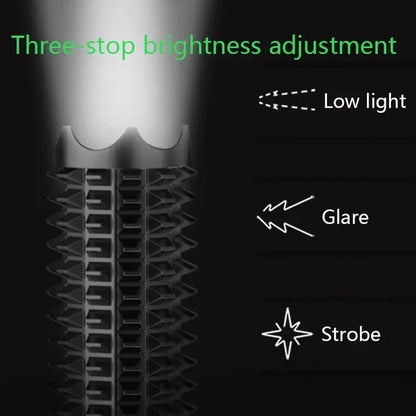 Lampe Tactique de Défense LED avec Fonction Matraque brise vitre l – S131-A/S131-B Ma boutique