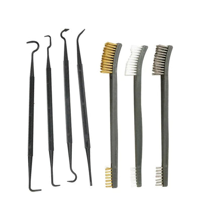 Kit de Nettoyage pour Armes à Feu 7 pièces – Brosses Métal + Outils de Précision Nylon – Accessoires de Chasse Ma boutique