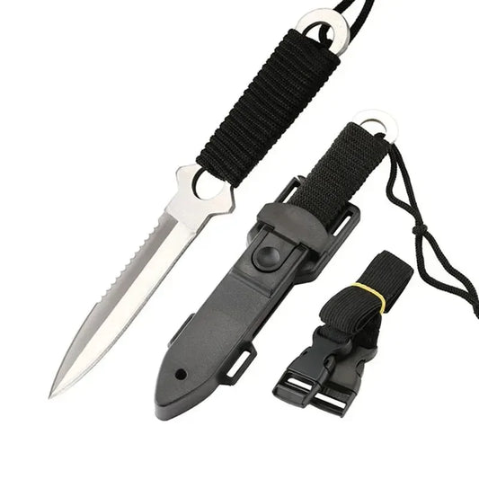 Vusak Stainless Steel Camping Pocket Knife with Scabbard - BLACKBEARD OUTDOOR INDUSTRIES