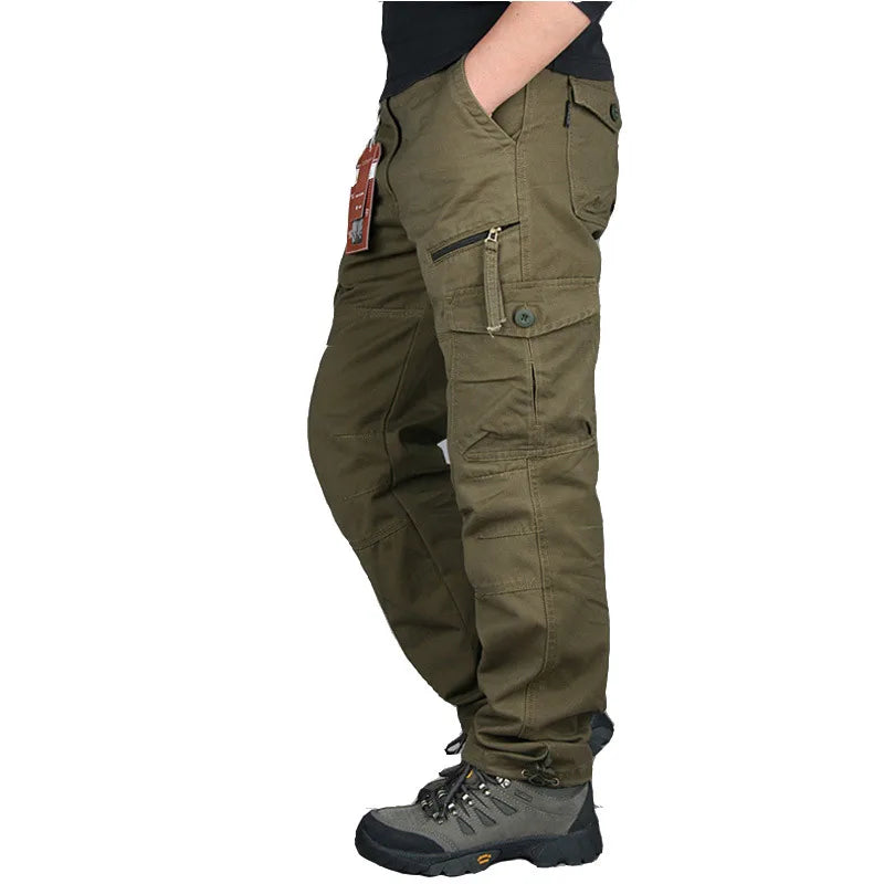 Pantalon Cargo Tactique Camouflage pour Homme – Coton Résistant, Style Décontracté et Fonctionnel - BLACKBEARD OUTDOOR INDUSTRIES