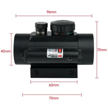 Viseur Red Dot 1x40 avec Laser Intégré - BLACKBEARD OUTDOOR INDUSTRIES