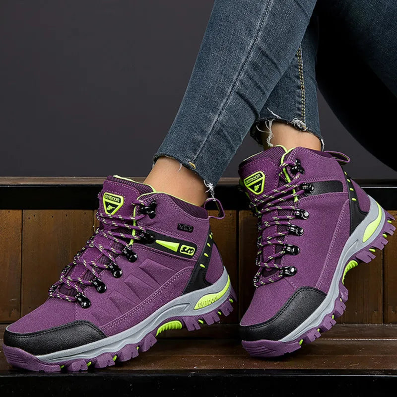 Bottes de Randonnée & de Travail Femme – Antidérapantes & Confortables – Style Neige – Modèle 2023 - BLACKBEARD OUTDOOR INDUSTRIES