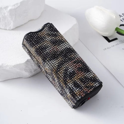 DiamondInlaid Multifunctional Portable Outdoor Tool Flashlight Arc Lighter USB Rechargeable Women's Gift BLACKBEARD OUTDOOR INDUSTRIES