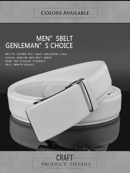 ceinture en cuir de vachette uni Ma boutique