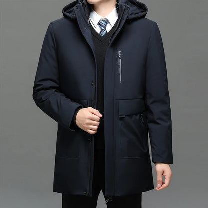 Parka Homme d'Hiver avec Col à Capuche, Résistante à l'Eau et au Vent - Confort et Chaleur -40°C BLACKBEARD OUTDOOR INDUSTRIES