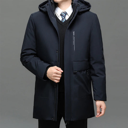 Parka Homme d'Hiver avec Col à Capuche, Résistante à l'Eau et au Vent - Confort et Chaleur -40°C BLACKBEARD OUTDOOR INDUSTRIES