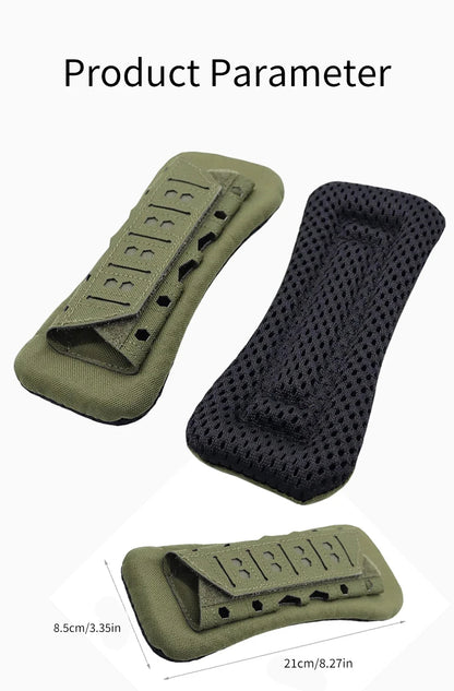 Coussin d’Épaule Tactique Respirant – 1 Pièce | Pad Amorti Antidérapant pour Sangle Sac à Dos, Gilet, Chest Rig, Bandoulière - BLACKBEARD OUTDOOR INDUSTRIES