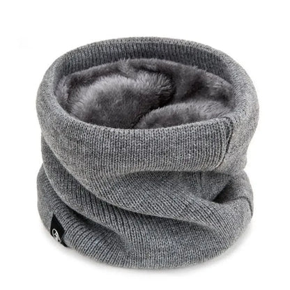Écharpe Chauffante Tricotée Unisexe – Col de Protection Hiver, Doublure Épaissie, Pour Sport, Course, Randonnée et Activités Extérieures - BLACKBEARD OUTDOOR INDUSTRIES