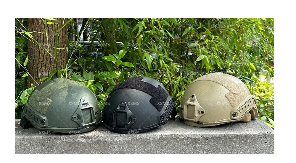 Casque Balistique Tactique ACH High-Cut NIJ III+7.62 – Casque de Sécurité Aramide FAST Wendy – Protection Ballistique NIJ IIIA - BLACKBEARD OUTDOOR INDUSTRIES