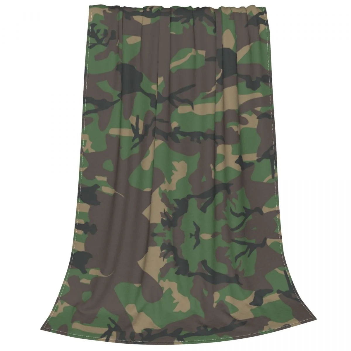 Couverture Multicam en Velours – Plaid Camouflage Militaire Multifonction, Douce et Légère - BLACKBEARD OUTDOOR INDUSTRIES