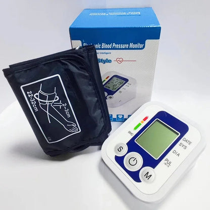 Tensiomètre Digital Portable – Moniteur de Tension Artérielle au Bras avec Mesure du Pouls Ma boutique