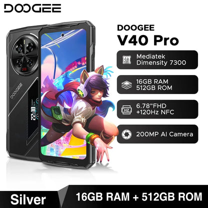DOOGEE V40 Pro 5G – Smartphone Rugged Gamer - BLACKBEARD OUTDOOR INDUSTRIES