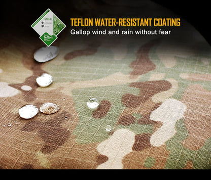 Pantalon de Combat Militaire avec Genouillères - Camouflage Multicam CP | Tactique, Travail et Chasse BLACKBEARD OUTDOOR INDUSTRIES