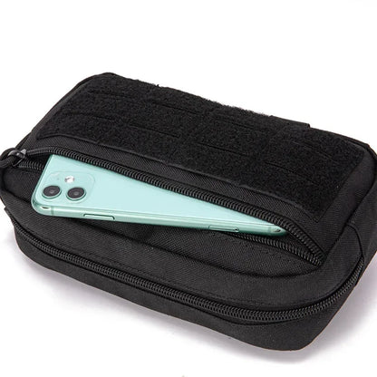 Pochette Tactique MOLLE EDC – Kit de Premiers Secours, Porte-Cellulaire, Sac de Taille Utilitaire – Pour Chasse, Randonnée et Sports de Plein Air - BLACKBEARD OUTDOOR INDUSTRIES