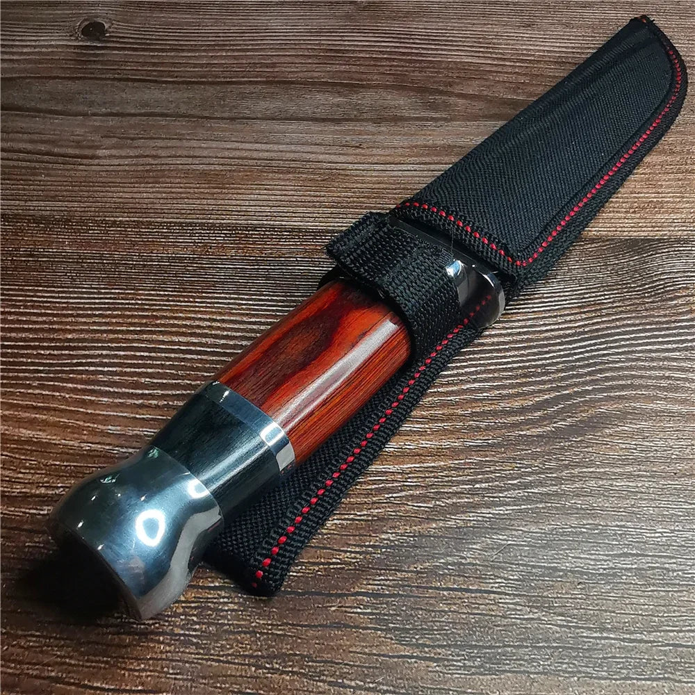 Couteau Multifonction 27 cm – Couteau de Chasse en Acier Inoxydable Portable pour Camping, Pêche et Autodéfense - BLACKBEARD OUTDOOR INDUSTRIES