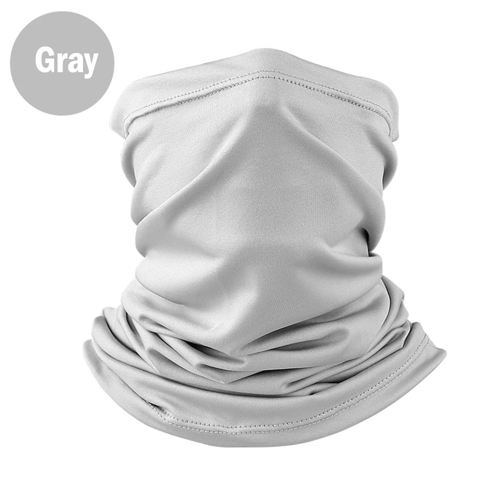 Cache-cou en Soie Glacée avec Protection UV – Tube Respirant pour Activités Extérieures, Idéal pour Randonnée, Cyclisme, Ski et Sports de Plein Air - BLACKBEARD OUTDOOR INDUSTRIES