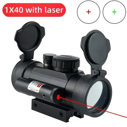 Viseur Red Dot 1x40 avec Laser Intégré - BLACKBEARD OUTDOOR INDUSTRIES