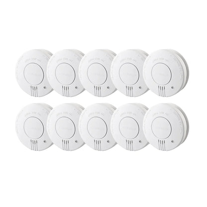 Détecteur de Fumée SA10 – Alarme de Fumée et Incendie avec Batterie Remplaçable 9V - BLACKBEARD OUTDOOR INDUSTRIES