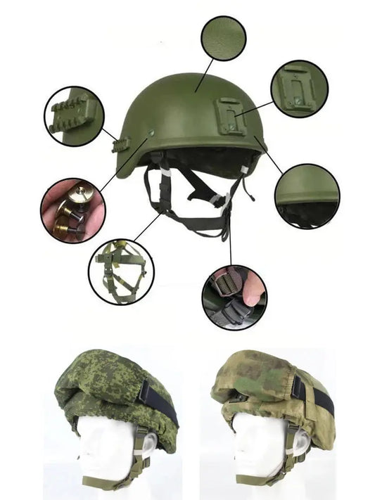 Russian 6B47 Ratnik Helmet and Goggle Cover Replica EMR SSO RSP Tactical Protective Helmet (Excluding goggles) Ma boutique