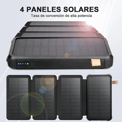 Chargeur Solaire Portable 20 000mAh – Idéal pour l’Extérieur - BLACKBEARD OUTDOOR INDUSTRIES