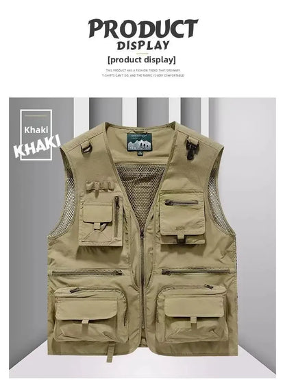 Gilet Homme Multi-Poches en Maille — Modèle 8512 - BLACKBEARD OUTDOOR INDUSTRIES