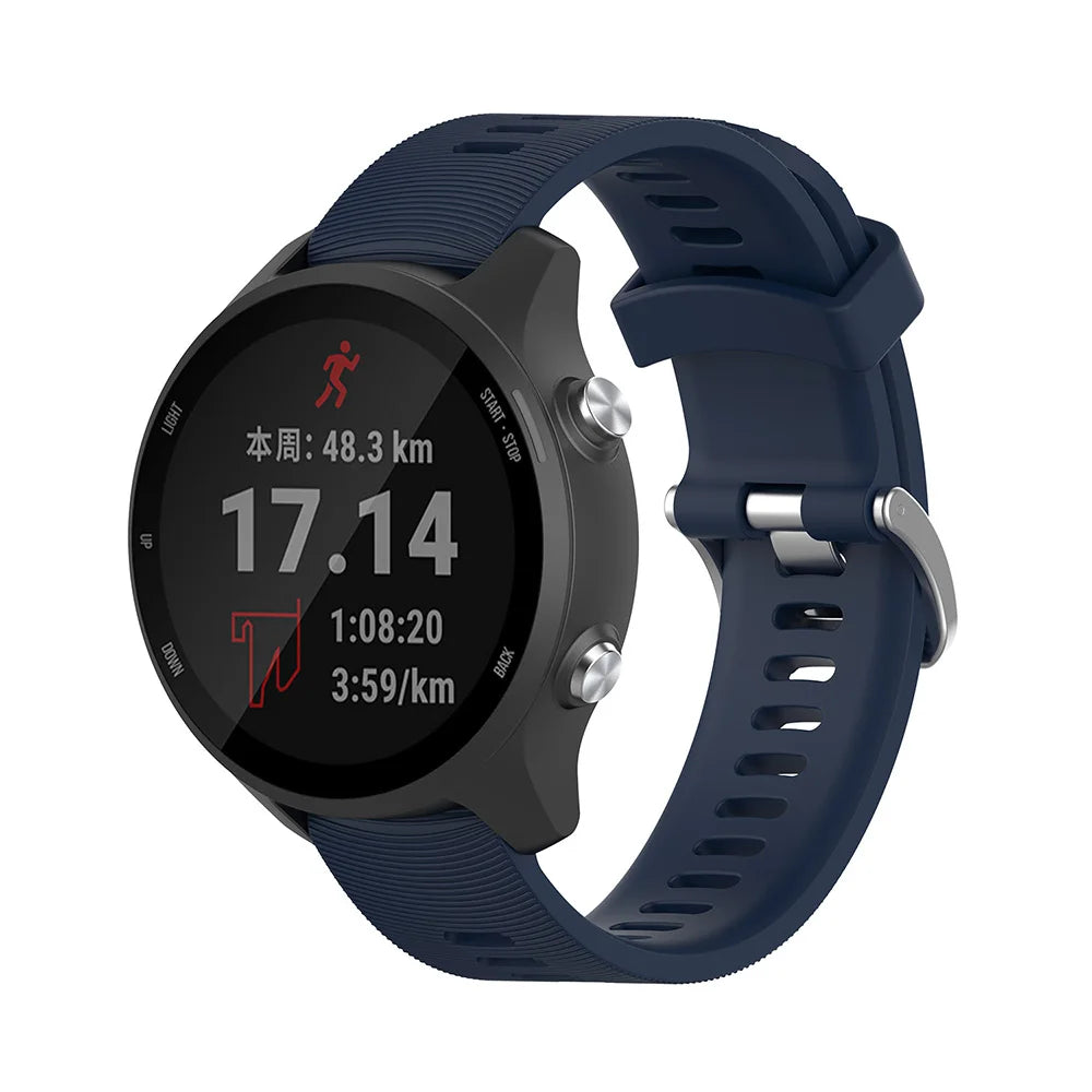Bracelet en Silicone de 20mm pour Montre Garmin Forerunner / Venu / Vivoactive / Samsung Galaxy Watch BLACKBEARD OUTDOOR INDUSTRIES