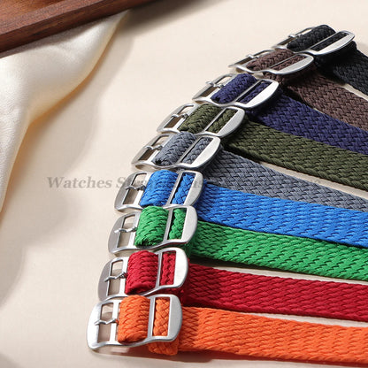 Bracelet de Montre en Toile Nylon Tissée – Compatible avec Omega, Seiko, Samsung, Huawei et Autres Montres - BLACKBEARD OUTDOOR INDUSTRIES