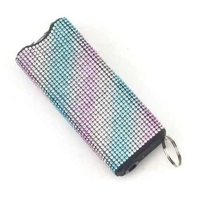 DiamondInlaid Multifunctional Portable Outdoor Tool Flashlight Arc Lighter USB Rechargeable Women's Gift BLACKBEARD OUTDOOR INDUSTRIES