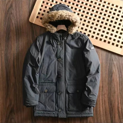 Manteau Long M65 Tooling Outdoor Homme et Femme Imperméable, Coupe-Vent, Ultra Chaud, Avec Capuche — Spécial Hiver - BLACKBEARD OUTDOOR INDUSTRIES