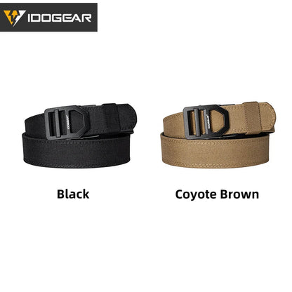IDOGEAR Tactical 1.5" Belt Metal Buckle Adjustable Ma boutique