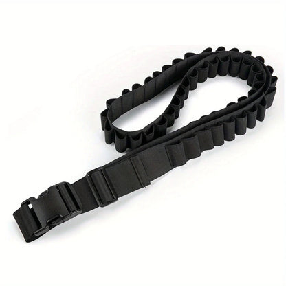 Bandoulière Tactique pour 50 Cartouches de 12/20GA – Ceinture Porte-Munitions Ajustable pour Chasse BLACKBEARD OUTDOOR INDUSTRIES