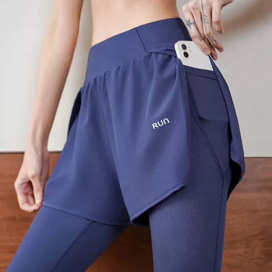 Leggings de Sport Femme avec Poche – Taille Élastique Haute, Yoga, Fitness, Cyclisme, Course - BLACKBEARD OUTDOOR INDUSTRIES