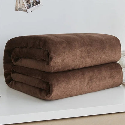 Couverture Flanelle Hiver Printemps - Plaid Doux et Chaleureux en Fleece Corail, Couverture de Canapé et Lit, Plaid Polyvalent en Microfibre BLACKBEARD OUTDOOR INDUSTRIES