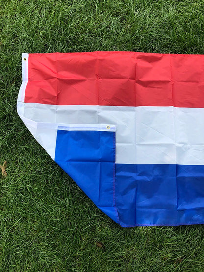Drapeau des Pays-Bas – 90x150 cm – Polyester – Bannière Nationale Suspendue – Décoration Intérieure et Extérieure – Nouveau Drapeau de Hollande BLACKBEARD OUTDOOR INDUSTRIES
