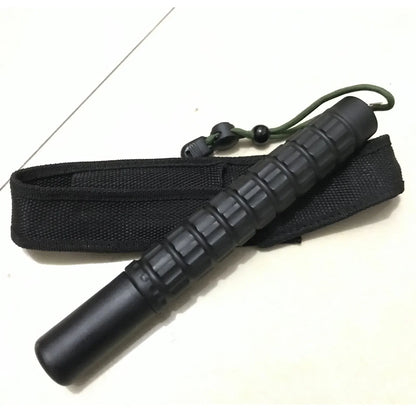 Bâton Télescopique de Défense à 3 Sections  65cm – Léger, Repliable, Multifonction | Autodéfense - BLACKBEARD OUTDOOR INDUSTRIES